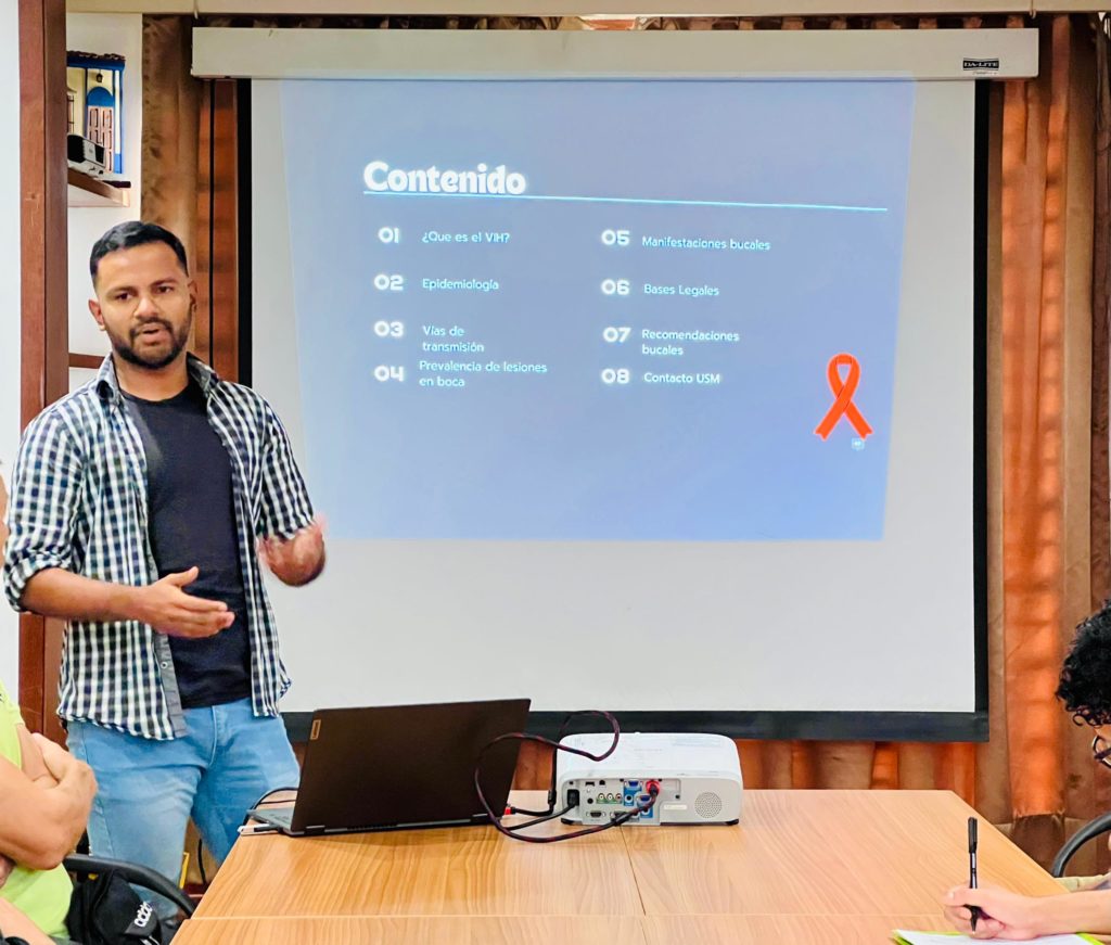 Jornada educativa sobre higiene y salud bucal para personas con VIH se realizó en Acción Solidaria 